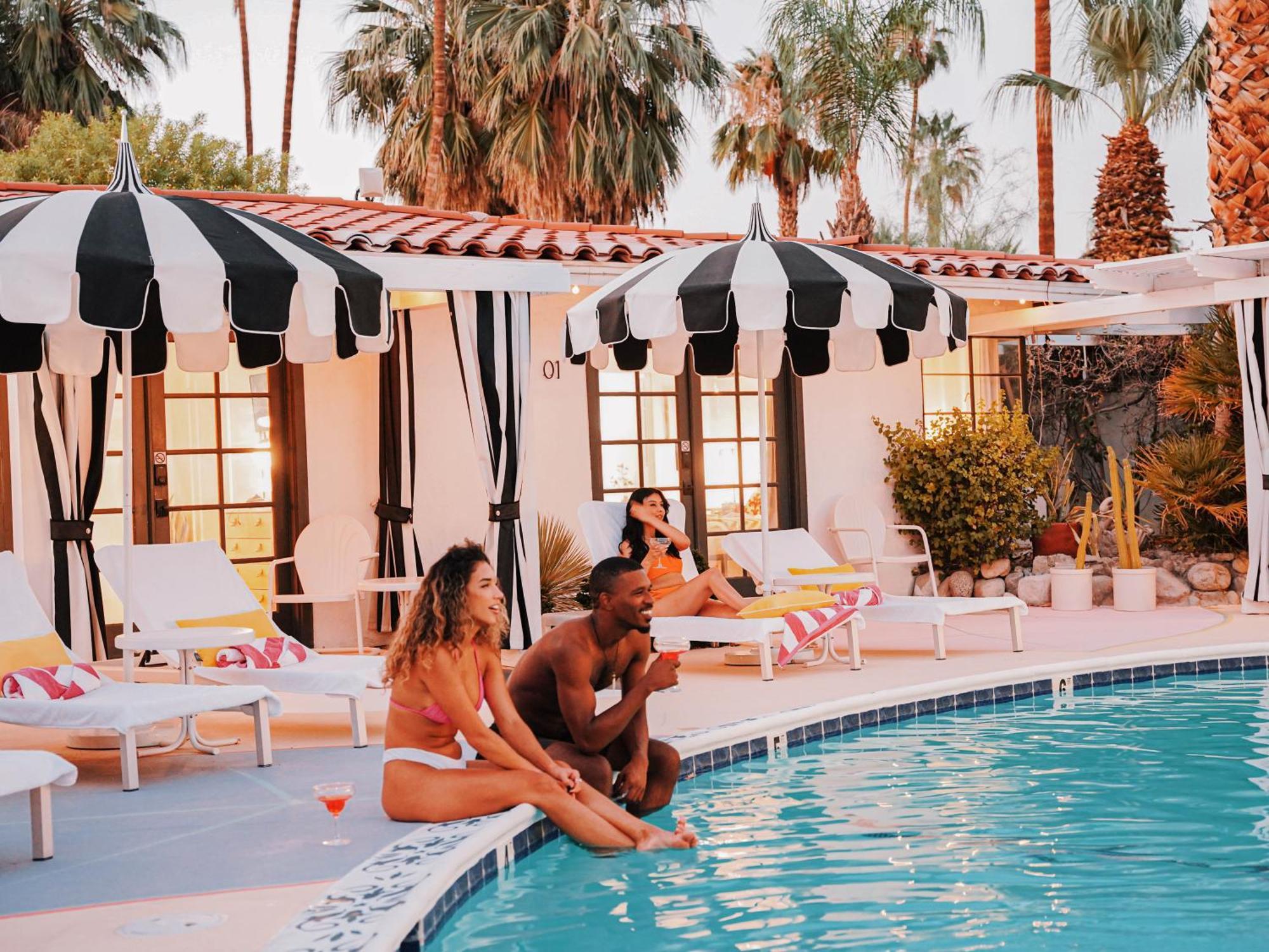 ホテル Natural Palm Springs Escape Poolside Plus Downtown エクステリア 写真