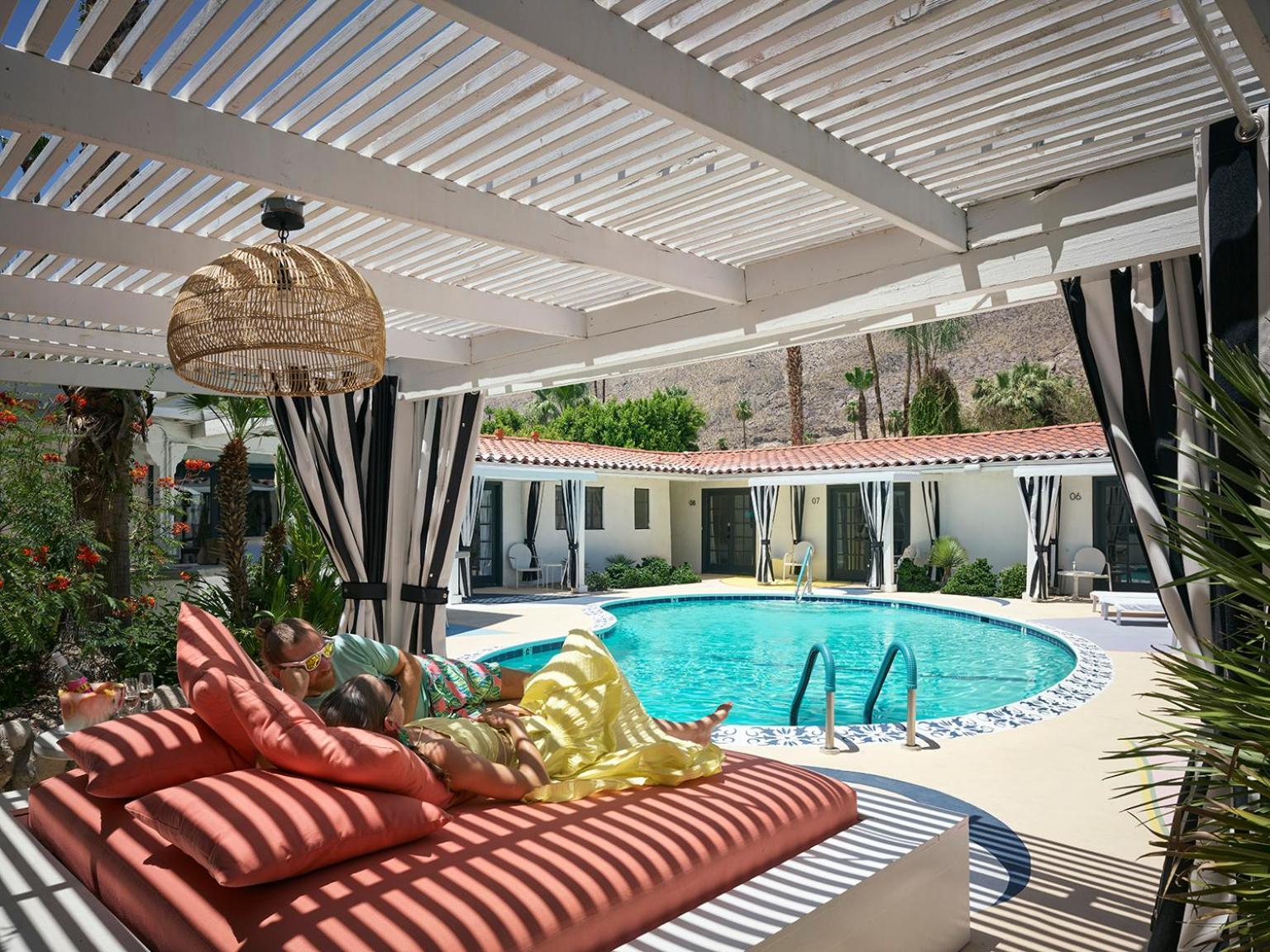 ホテル Natural Palm Springs Escape Poolside Plus Downtown エクステリア 写真