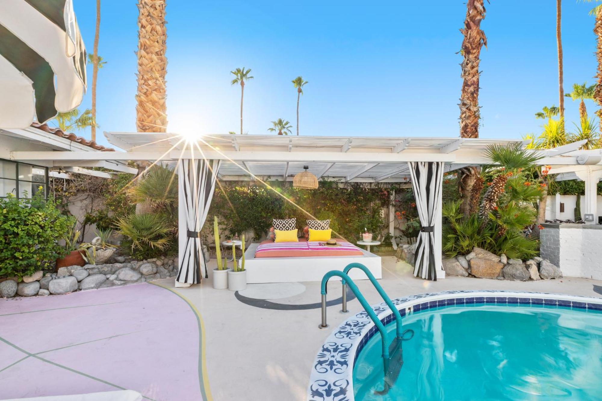 ホテル Natural Palm Springs Escape Poolside Plus Downtown エクステリア 写真